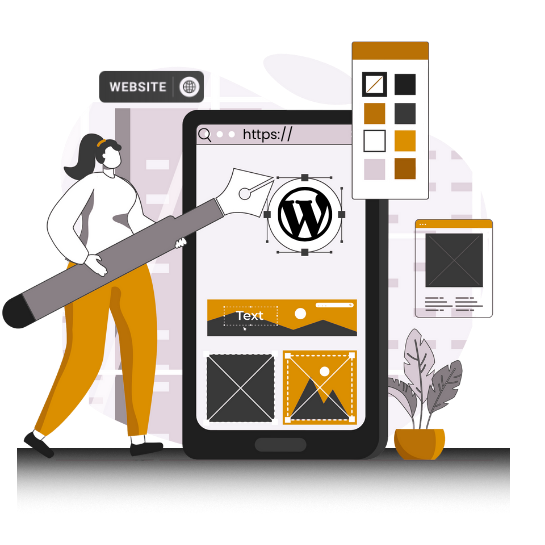 Designing WordPress website